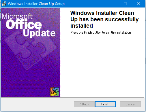 Windows Installer CleanUp Utility