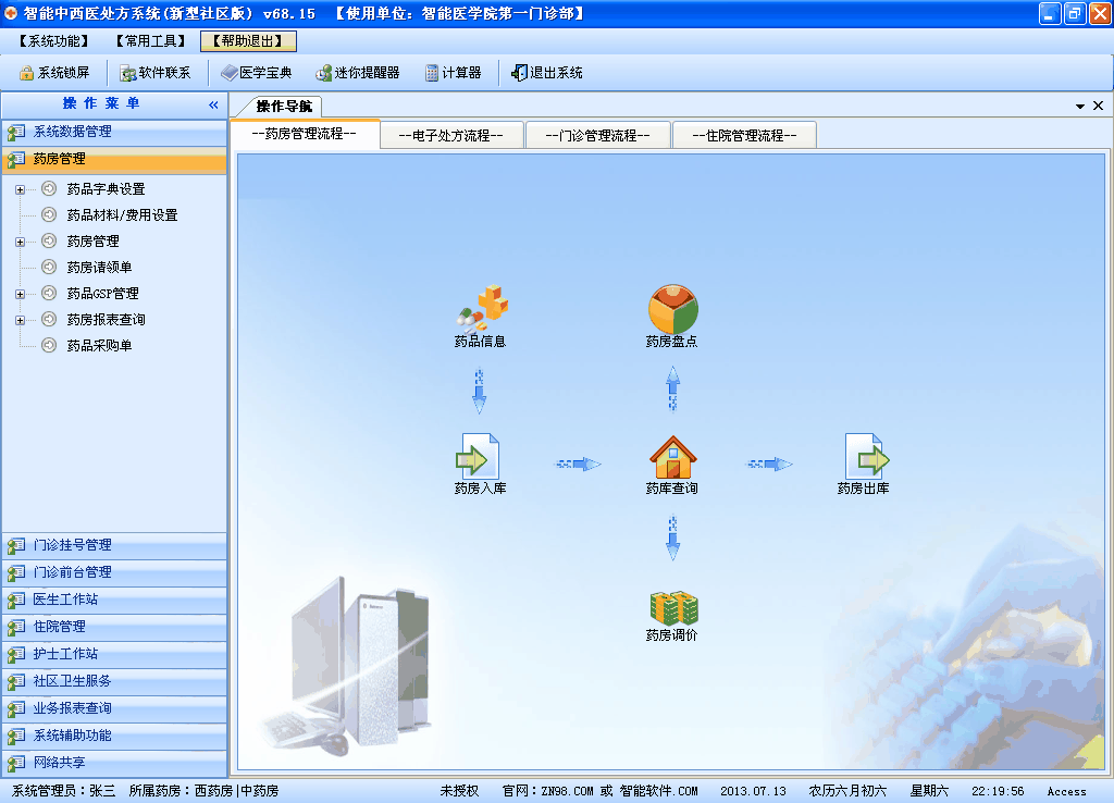 智能新型社区医疗管理系统