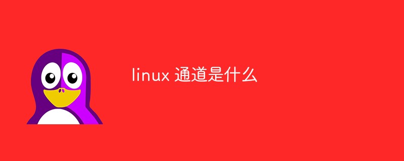 linux 通道是什么