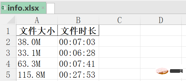 Python怎么获取视频文件的大小和时长