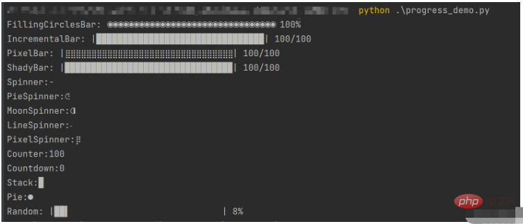 如何用Python中progress库实现进度条