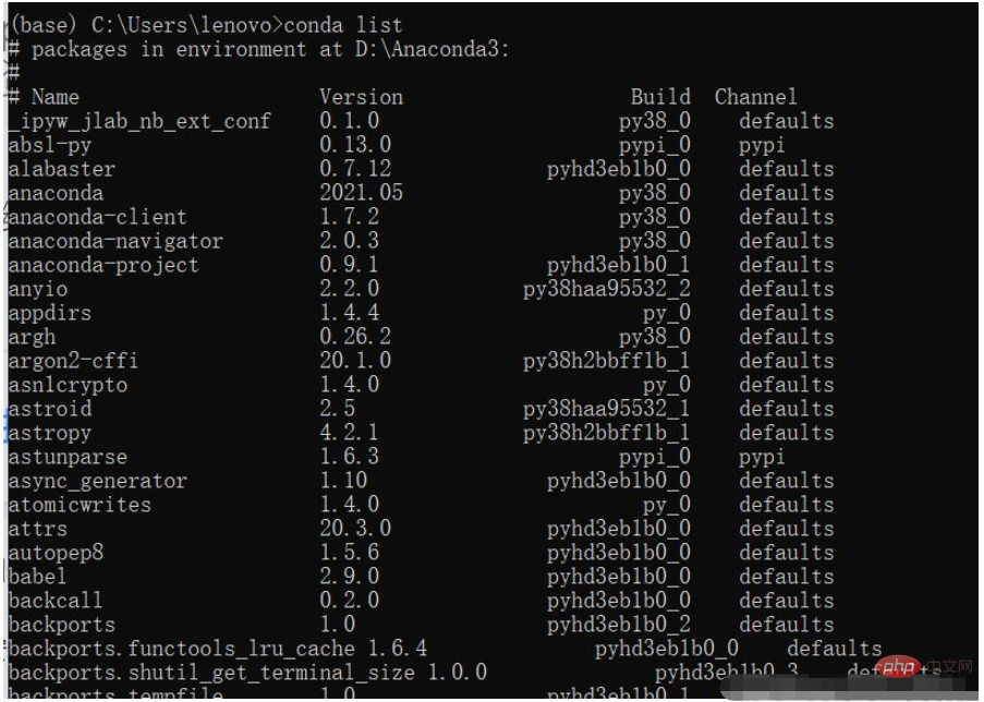 python中conda与环境相关的指令操作有哪些