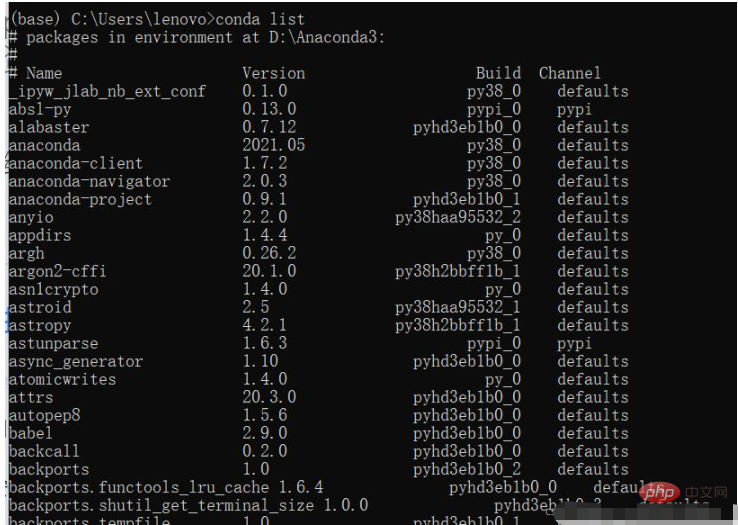 python中conda与环境相关的指令操作有哪些