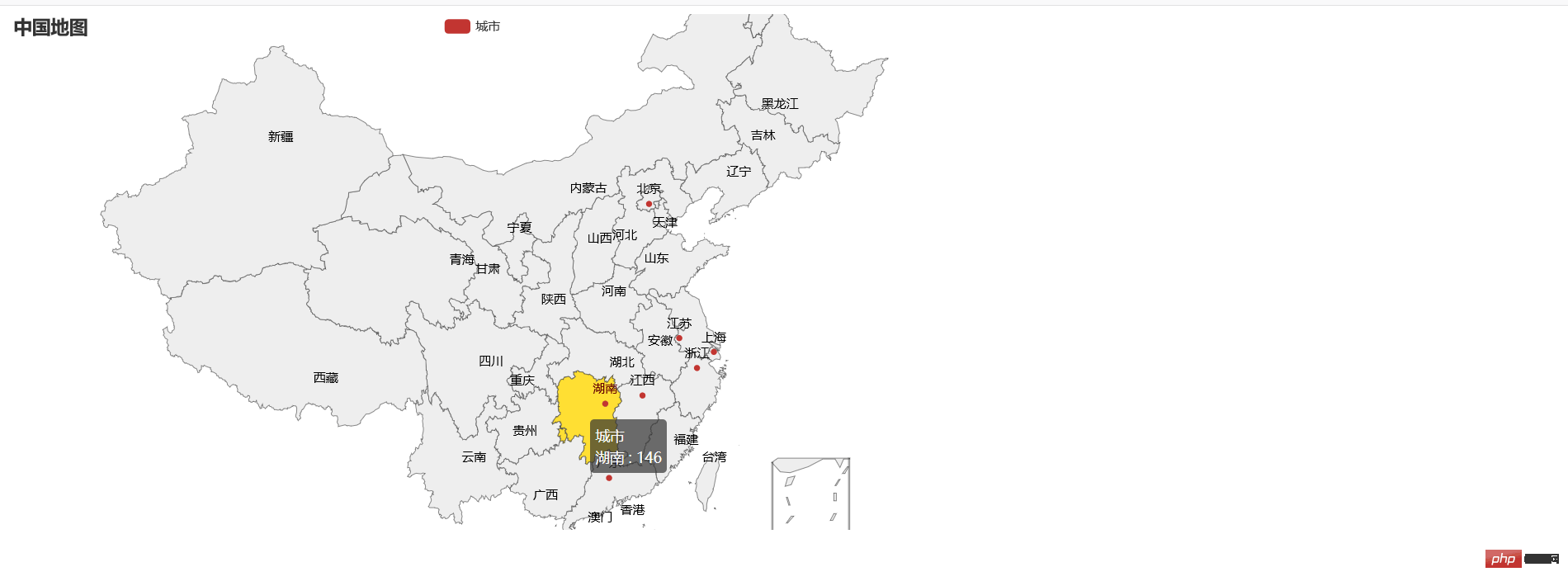 Python中怎么使用pyecharts绘制地理图表