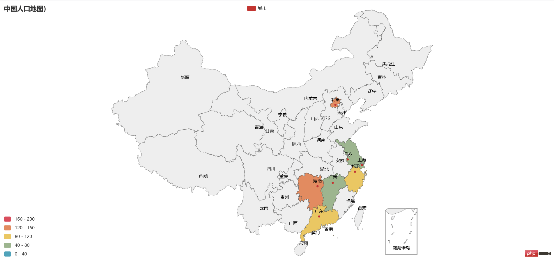 Python中怎么使用pyecharts绘制地理图表