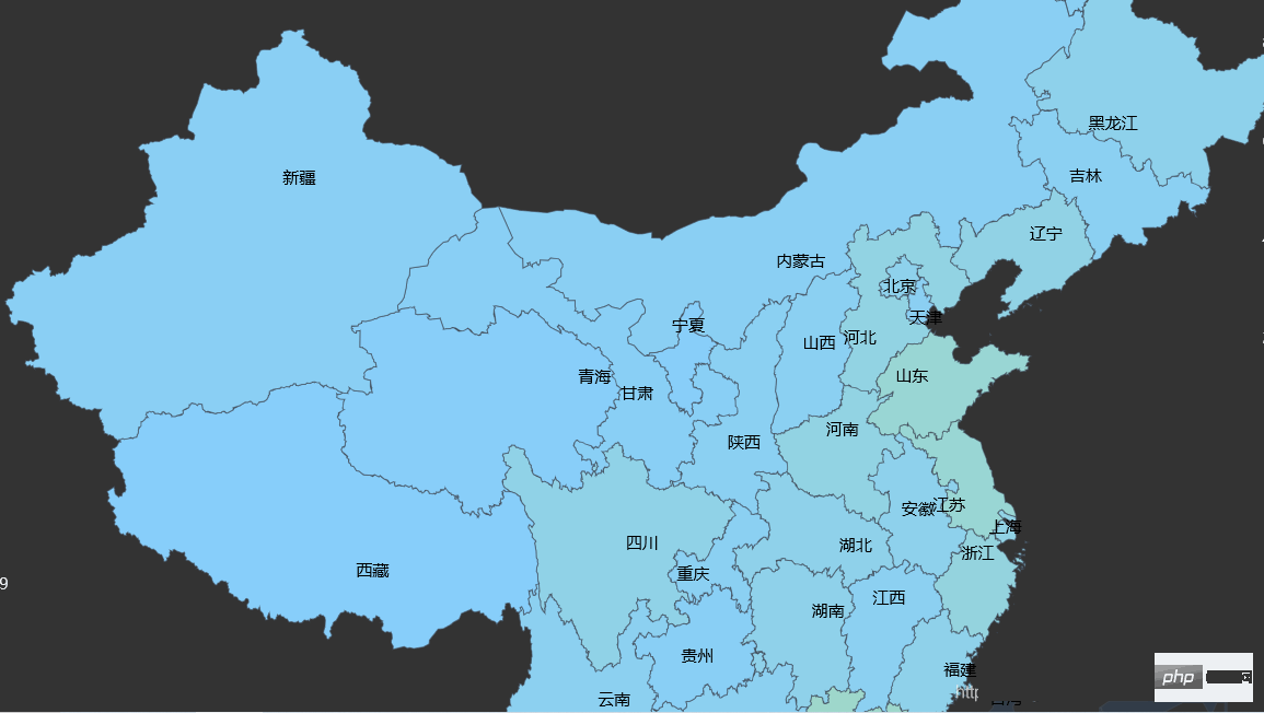 Python中怎么使用pyecharts绘制地理图表