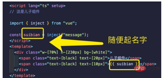 Vue3中的provide、inject怎么使用