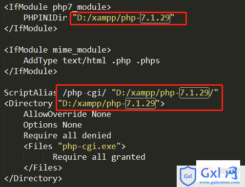 如何在 XAMPP 中使用 不同的 PHP 版本