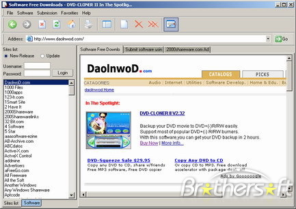 Daolnwod Software Submitter