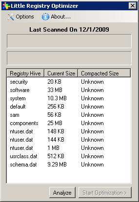 Little Registry Optimizer