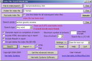 Index Files Search Words Lite