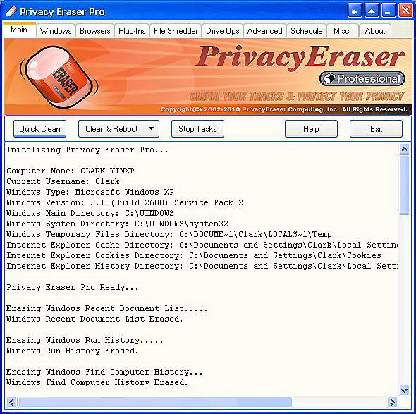 Privacy Eraser Pro