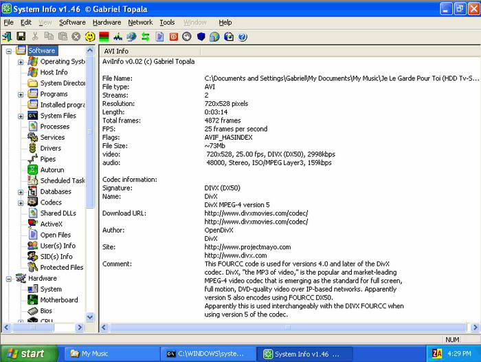 SIW(System Info)