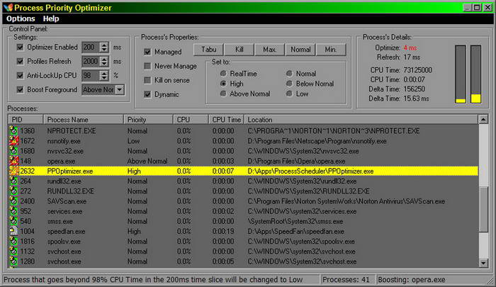 Process Priority Optimizer x64