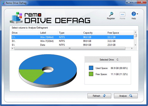 Defrag PC