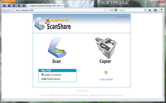 Capturix ScanShare