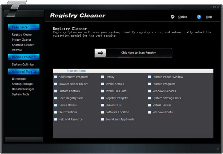 Tipard Registry Cleaner