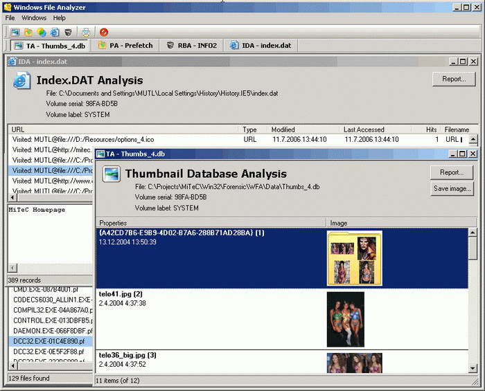 Windows File Analyzer