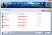 Myspace Password Decryptor