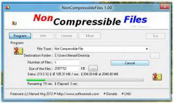 NonCompressibleFiles