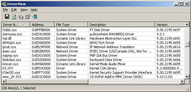 DriverView (64-bit)