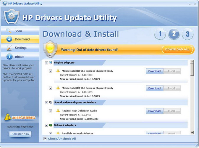 HP Drivers Update Utility