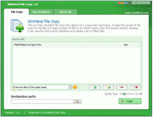 WinMend File Copy