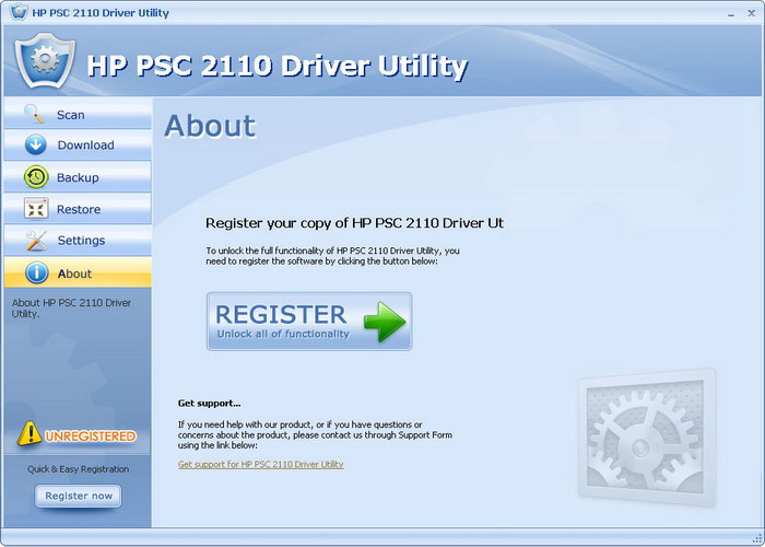 HP PSC 2110 Driver Utility