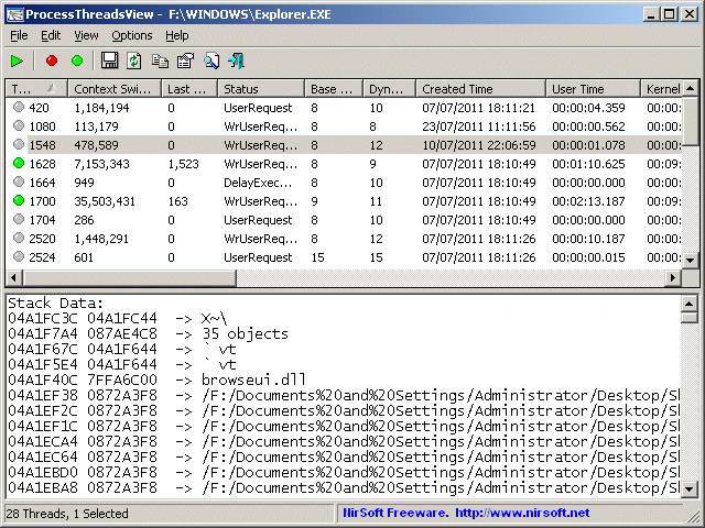 ProcessThreadsView (x64)