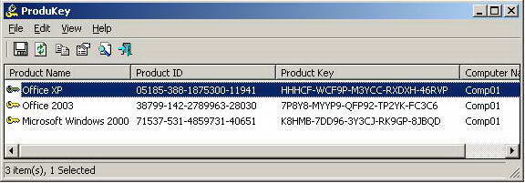 ProduKey For x64