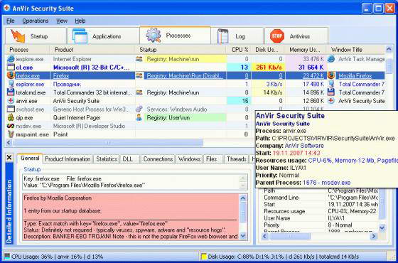 AnVir Task Manager Pro