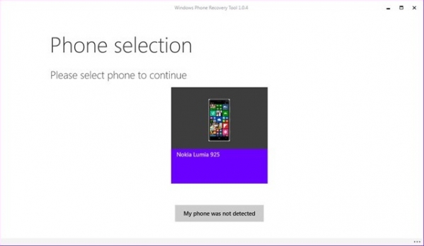 windows phone recovery tool