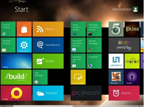 Windows 8 Start Screen Editor