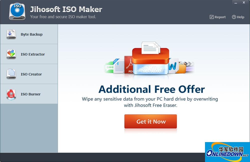 iso映像创建工具(Jihosoft ISO Maker Free)