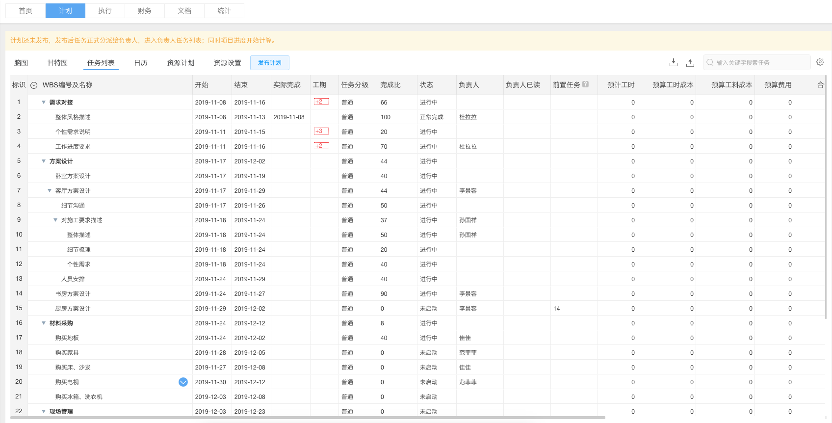 鱼骨企业任务协同系统