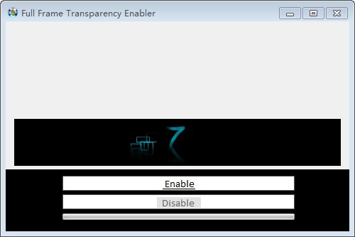 Full Frame Transparency Enabler