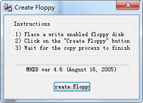 Create Floppy