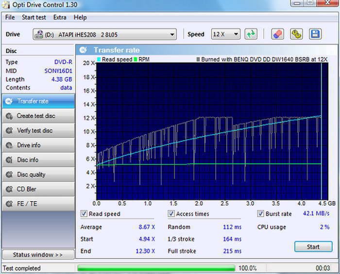 Opti Drive Control