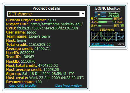 BOINC Monitor