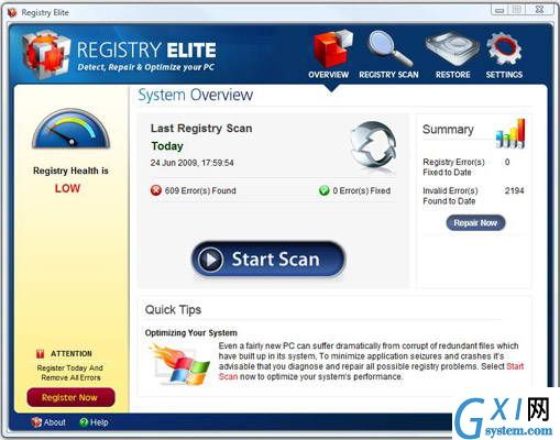 Registry Elite