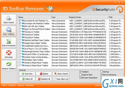 ID Toolbar Remover