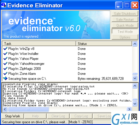 Evidence Eliminator