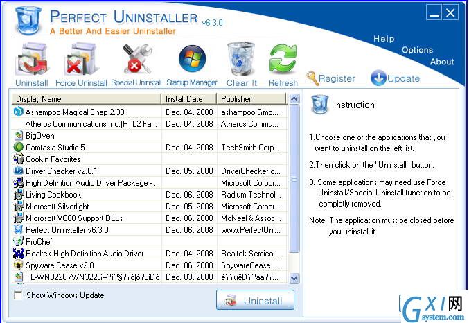 Perfect Uninstaller