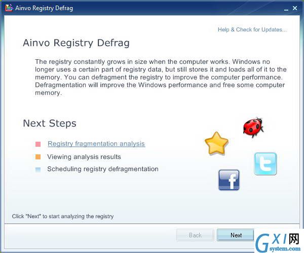 Ainvo Registry Defrag