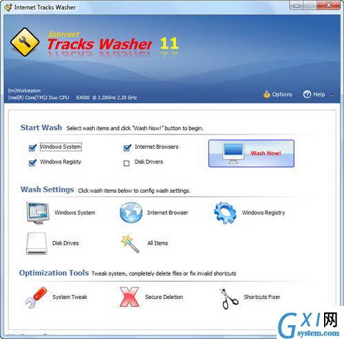 Internet Tracks Washer