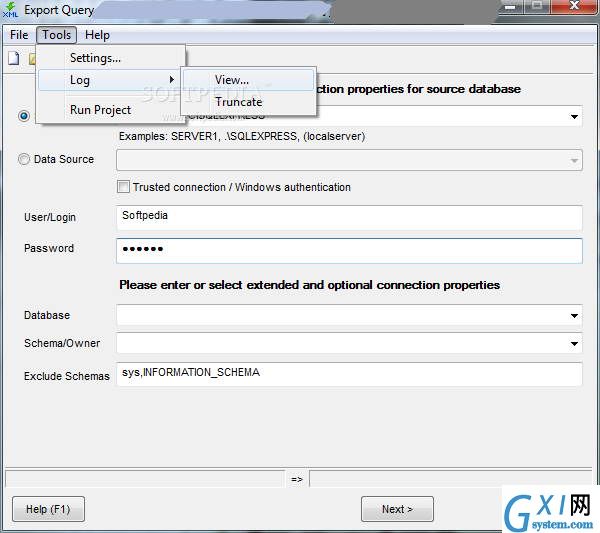 Export Query to Excel for Oracle