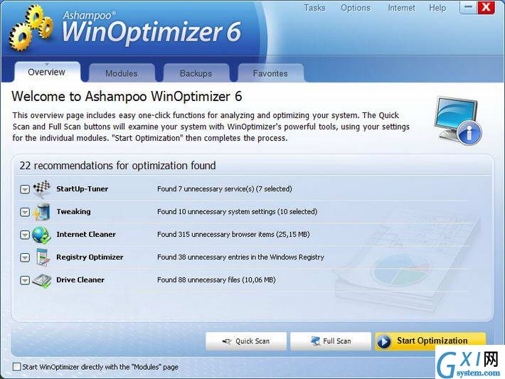 Ashampoo WinOptimizer Platinum