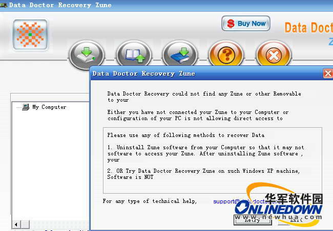 Zune data recovery software